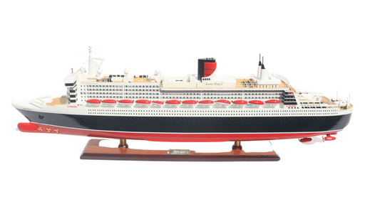 QUEEN MARY 2 PAINTED