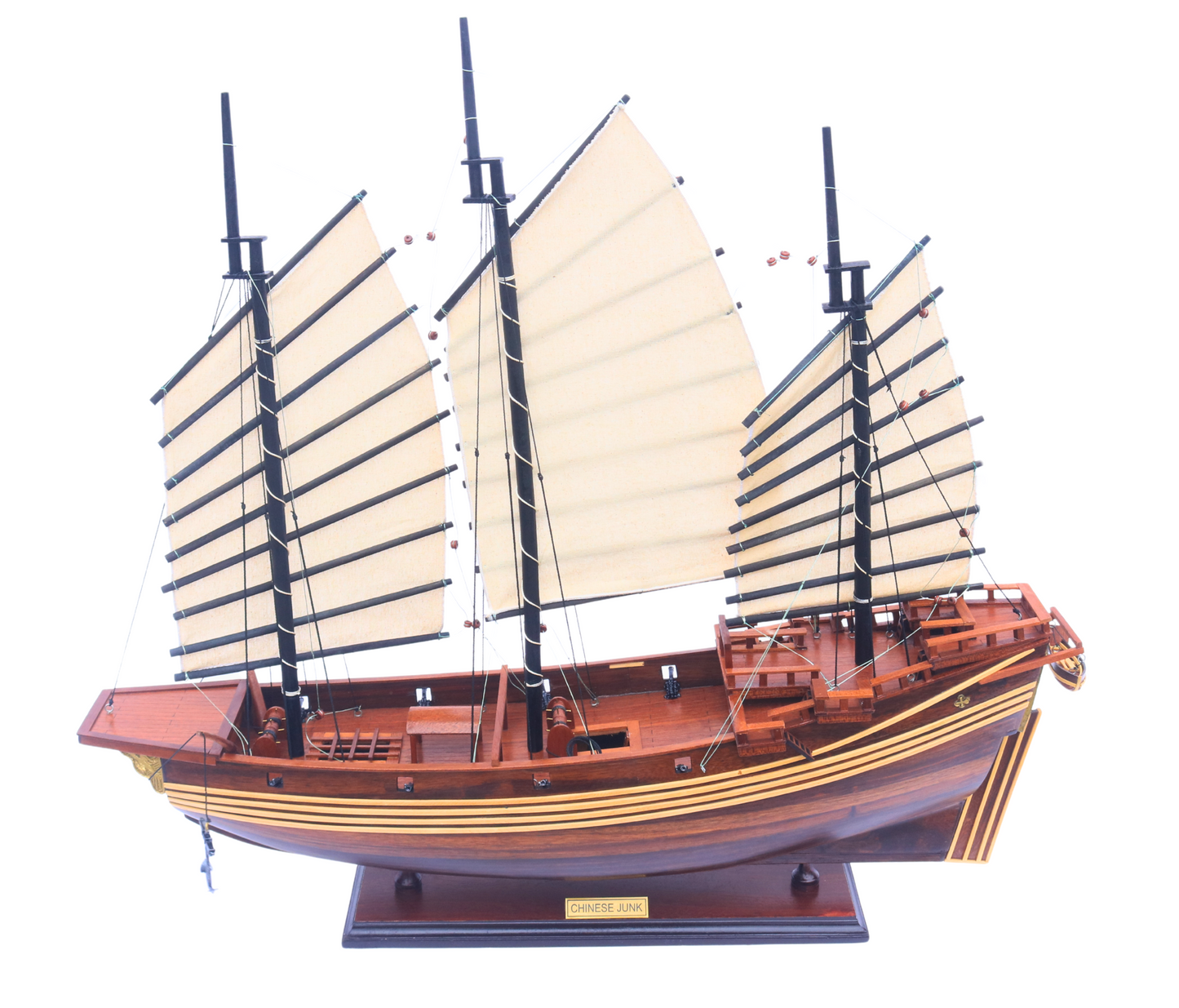 CHINESE JUNK (dark
wood)