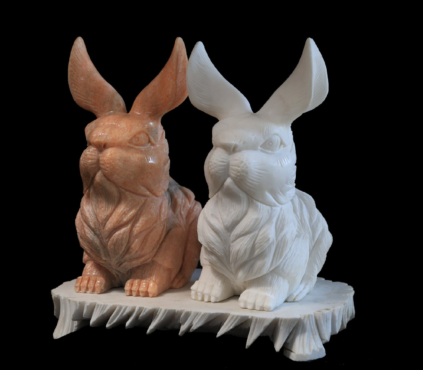 Oreo & Fudge Rabbit Figurine