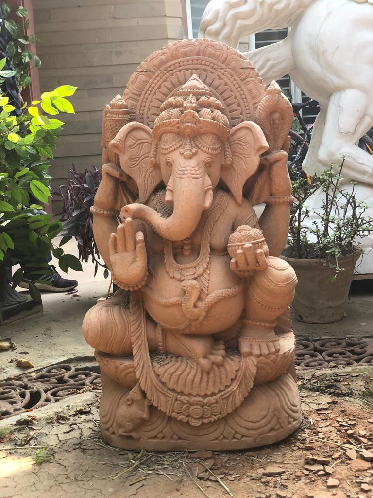 Devavrata Sandstone Sculpture