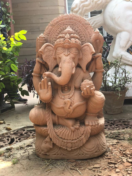 Devavrata Sandstone Sculpture