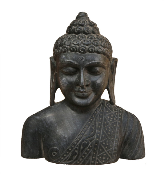 Buddha Bust (Black)