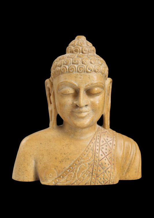Buddha Bust (Brown)
