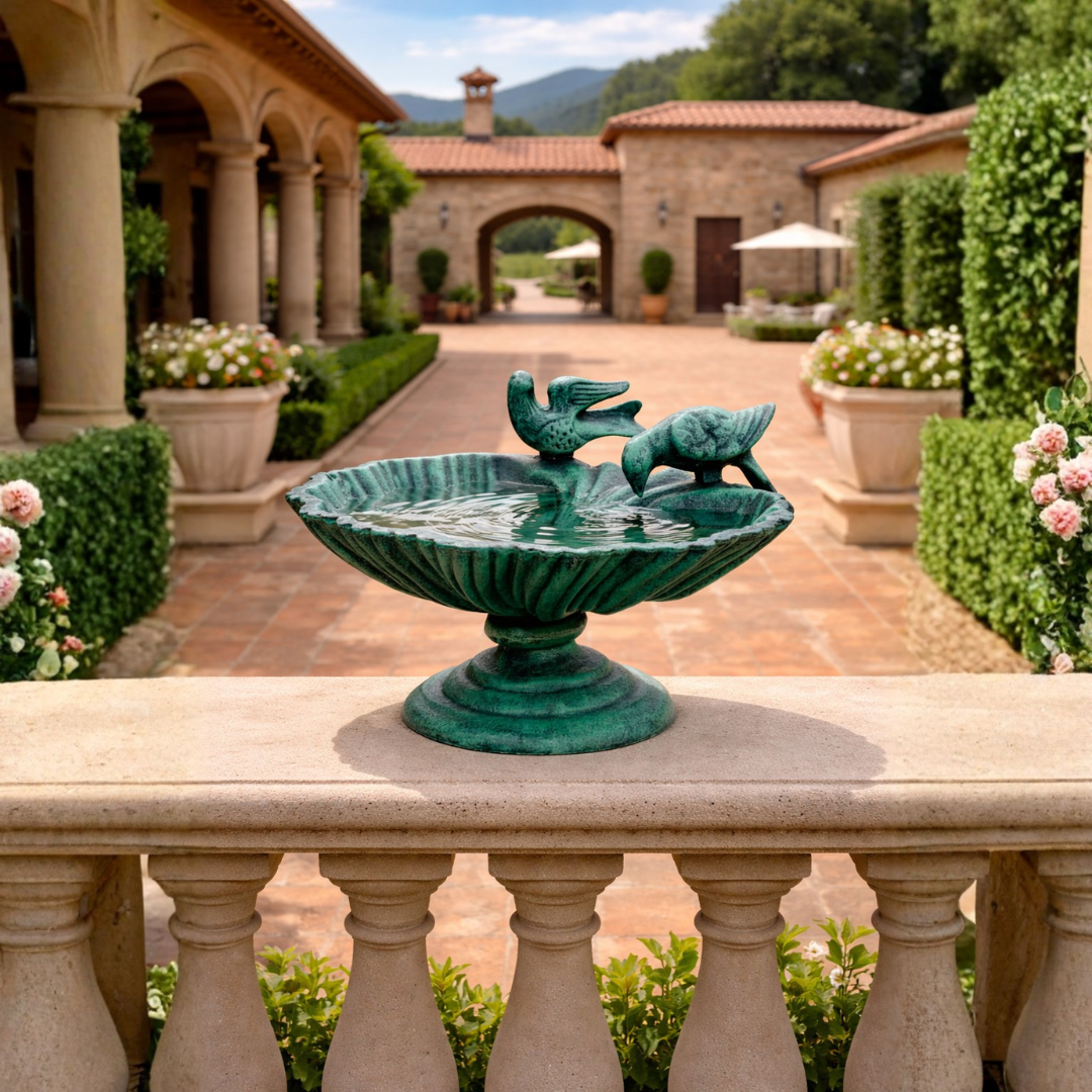 Lenora Garden Bird Bath