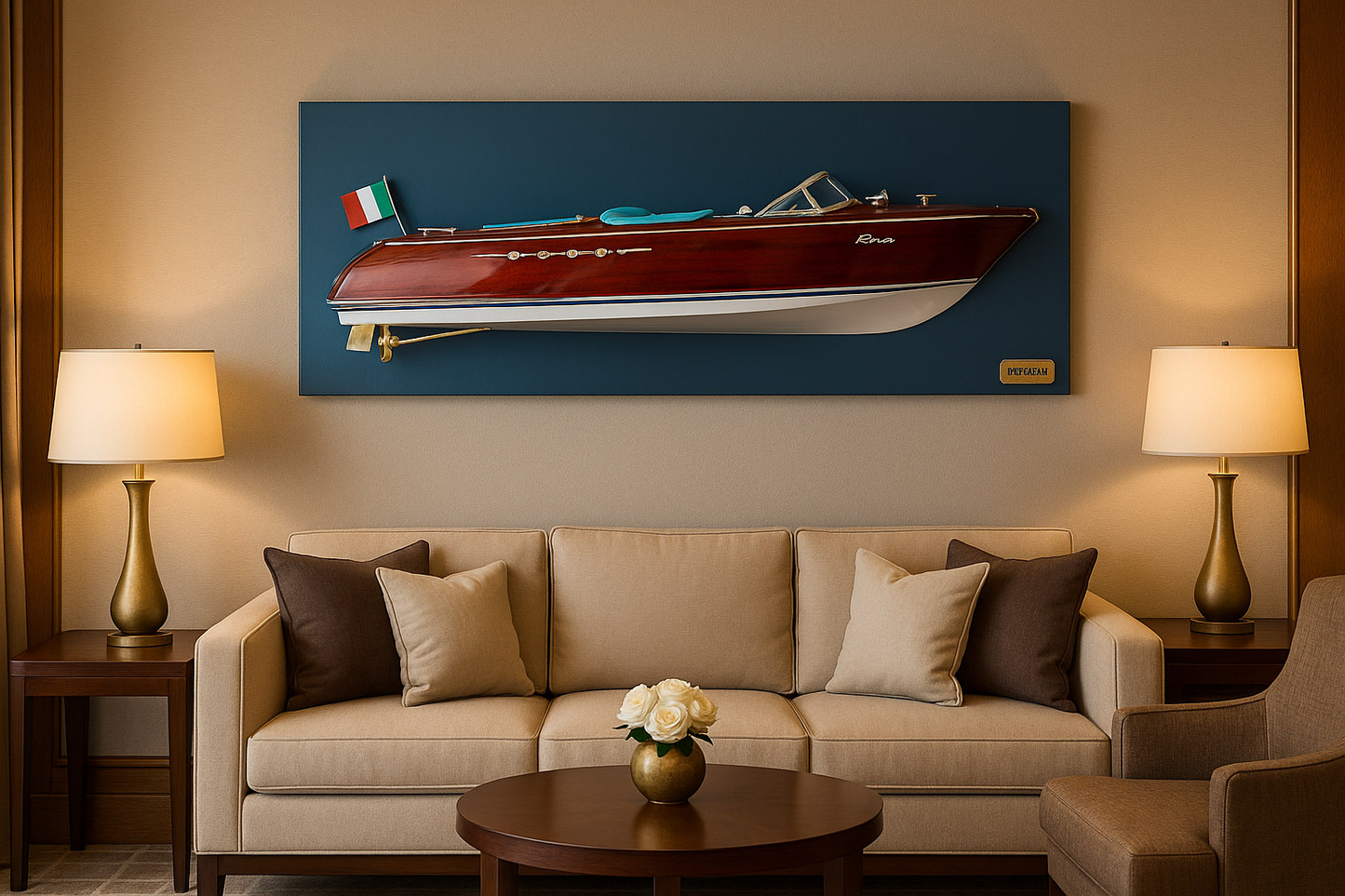 RIVA AQUARAMA HALF-HULL