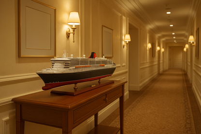 QUEEN MARY 2 PAINTED