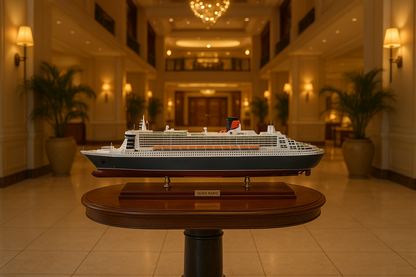 QUEEN MARY 2 PAINTED