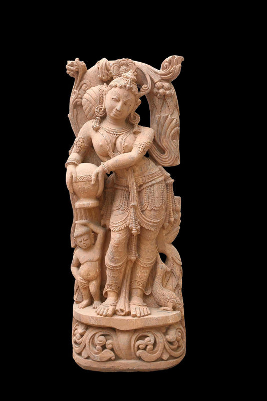 Gayathri Sandstone Sculpture