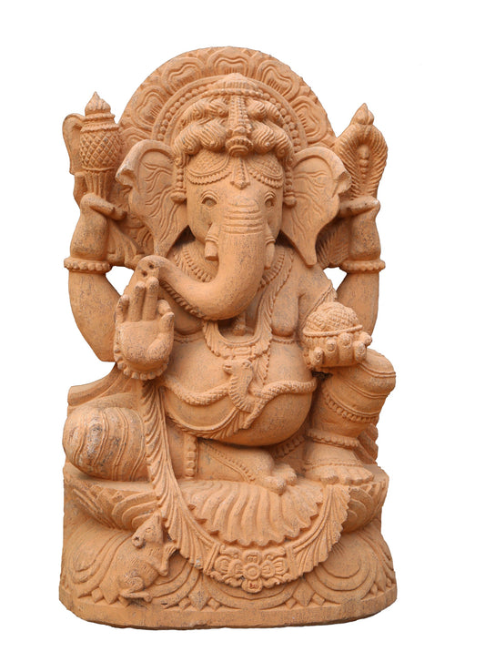 Chaturbhuj Sandstone Sculpture