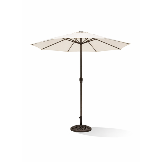 Cast Aluminium Garden Umbrella With Base