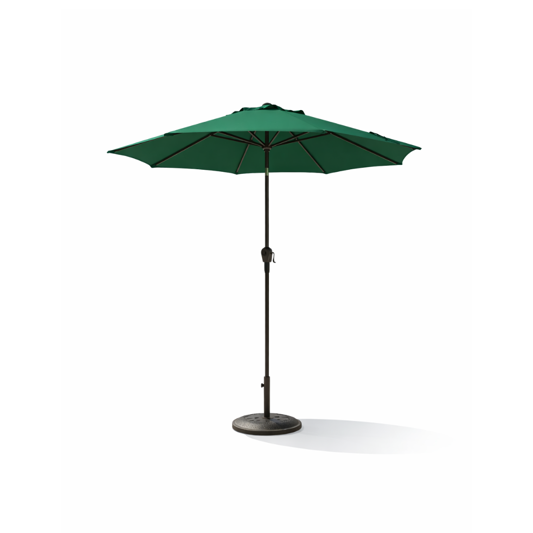 Cast Aluminium Garden Umbrella With Base
